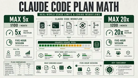 Claude Max 100 versus 200 Claude Code plan usage comparison for developers